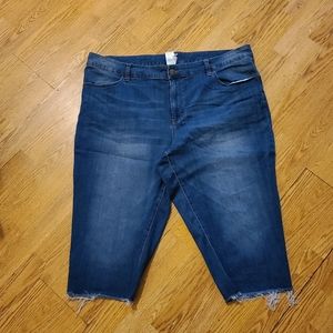 Terra sky crop/capris jeans plus size 22
